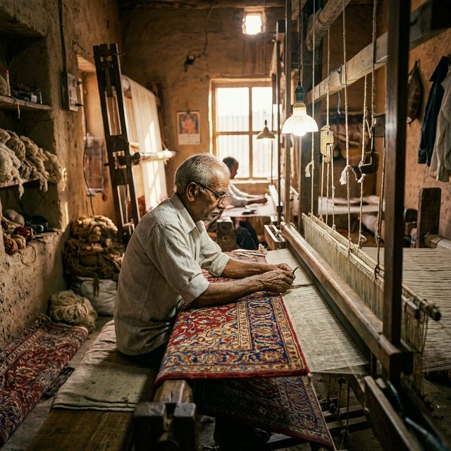 Bhadohi handcrafted carpets - finest carpet manufacturers